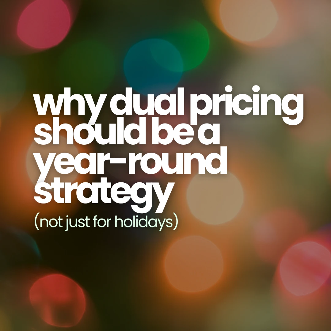 Lifelong Merchant Services and Lifelong POS industry blog cover explaining why dual pricing should be a year-round strategy. Emphasizes fee reduction, transparency, and long-term profit growth for regulated retail.
