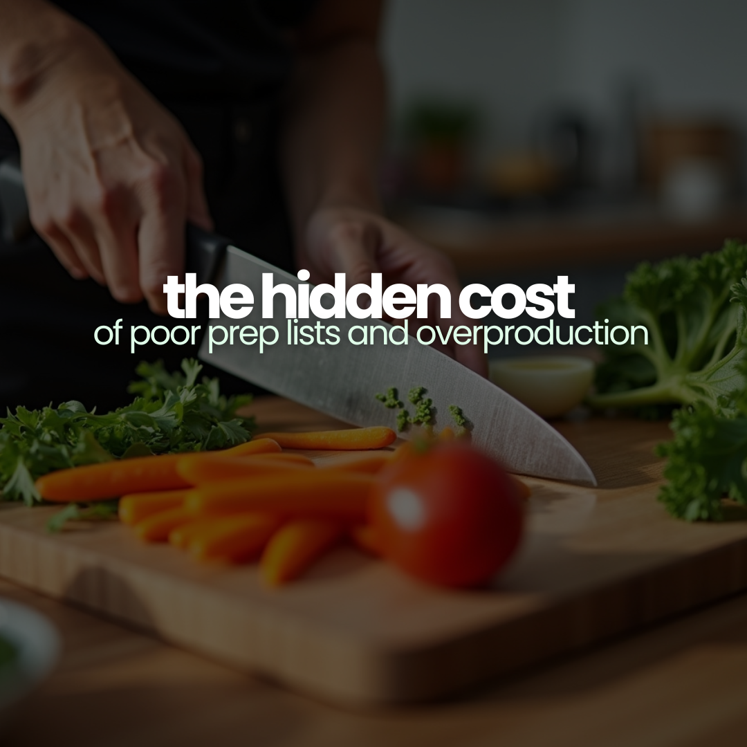 Lifelong POS Lifelong Merchant Services Industry Blog The Hidden Cost of Poor Prep Lists and Overproduction