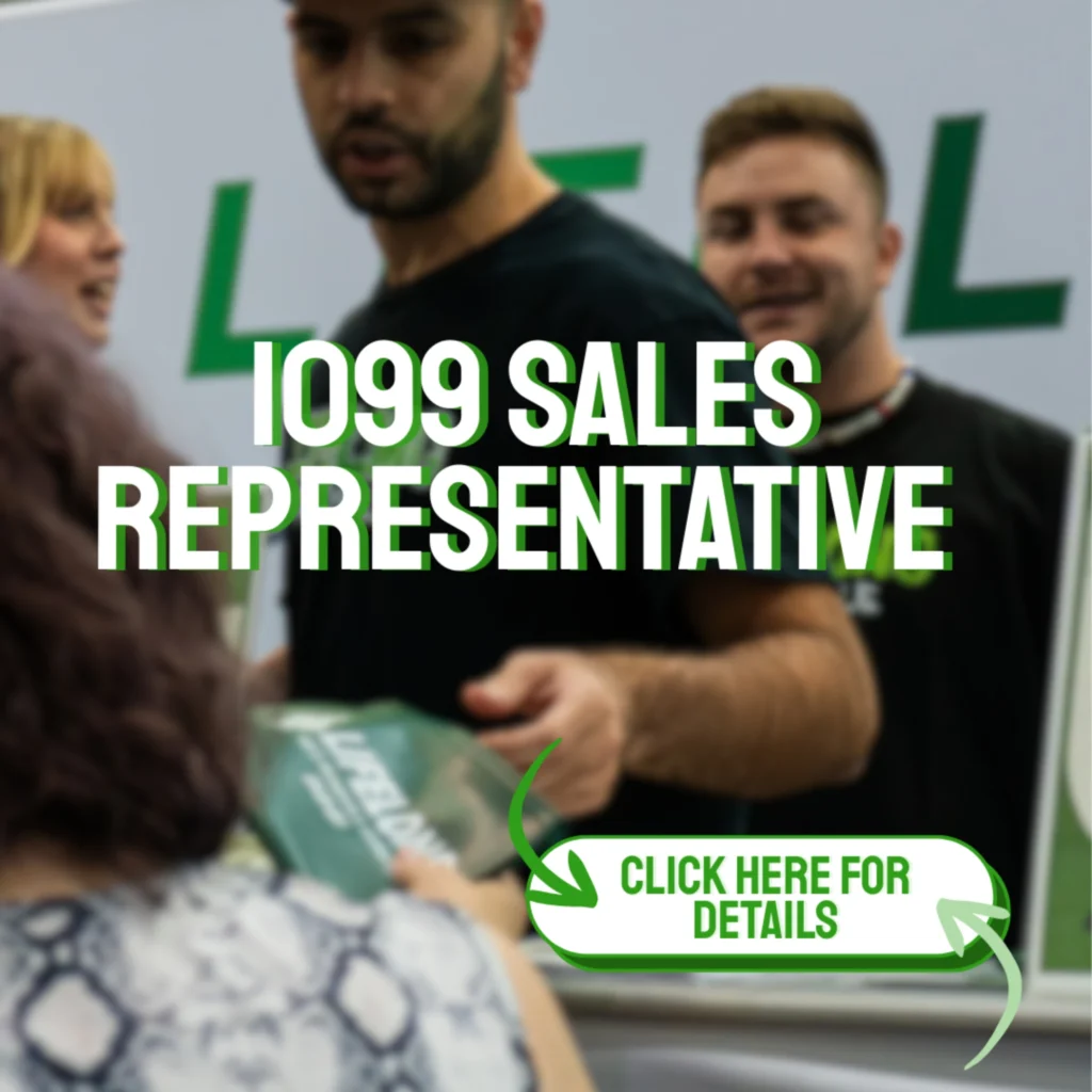 1099 sales representative career opportunity at Lifelong Merchant Services with residual income potential